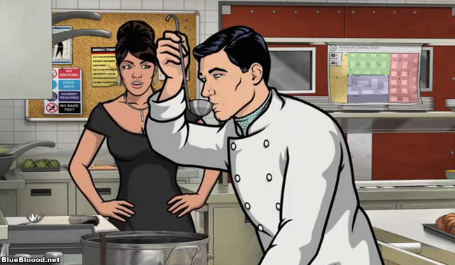 Archer S4E7: Live and Let Dine