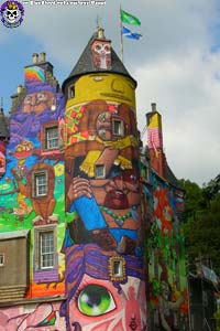 graffiti castle kelburn