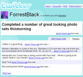 Forrest Black on Twitter