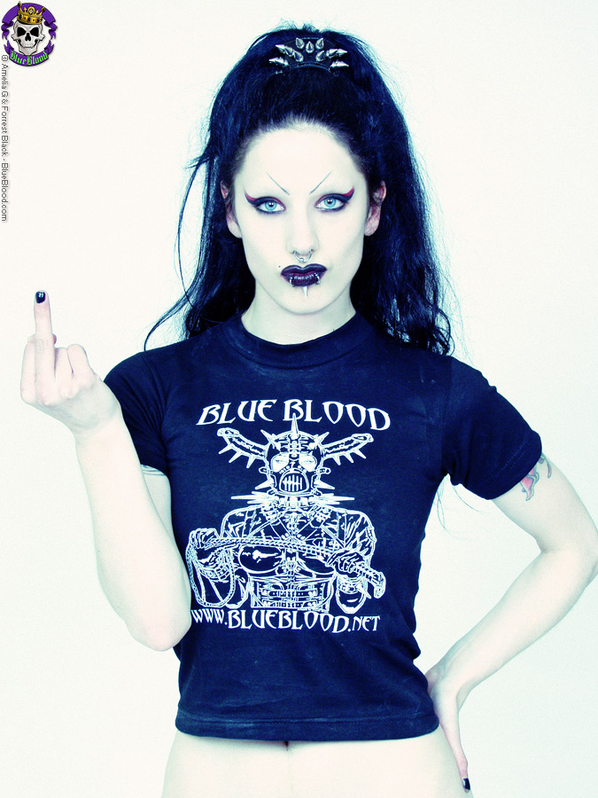 Fetus de Milo in Blue Blood T