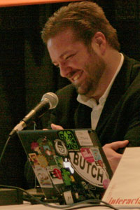 Odin Soli at SXSW Fictional Bloggers Panel