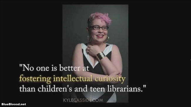 no one is better at fostering intellectual curiosity Librarian Alexandria Still Burns Kickstarter