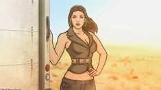 Hot Babe on Archer on FX Coyote Lovely