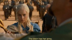 the bitch has her army game of thrones unsullied daenyris