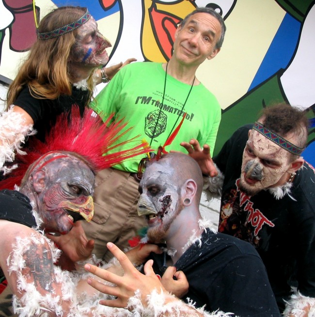 lloyd kaufman chicken zombies