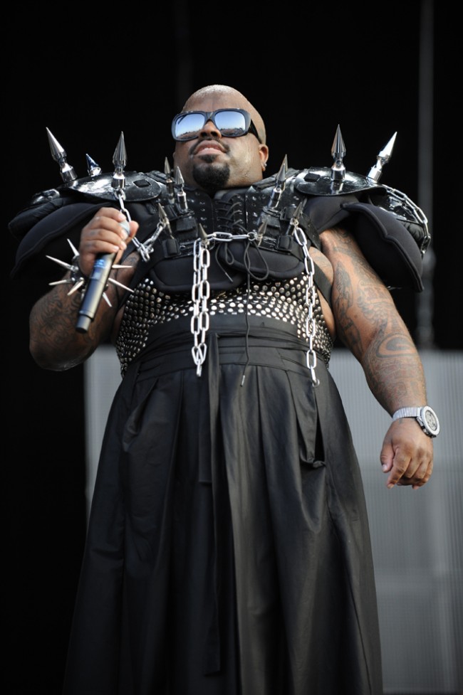 Cee Lo Green photographed by Dave Mead at Lollapalooza 2011