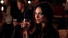 Mila Kunis Jim Beam Bourbon