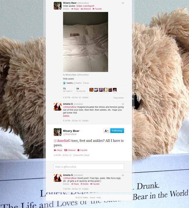 misery bear twitter amelia g insomnia