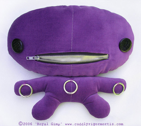 Cuddly Rigor Mortis Royal Gimp by Kristin Tercek