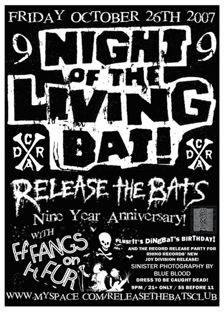 Release the Bats Ninth Anniversary