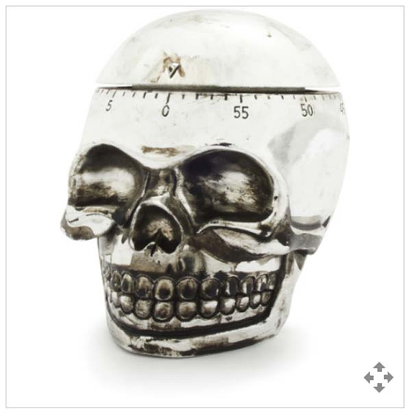 silver skull timer