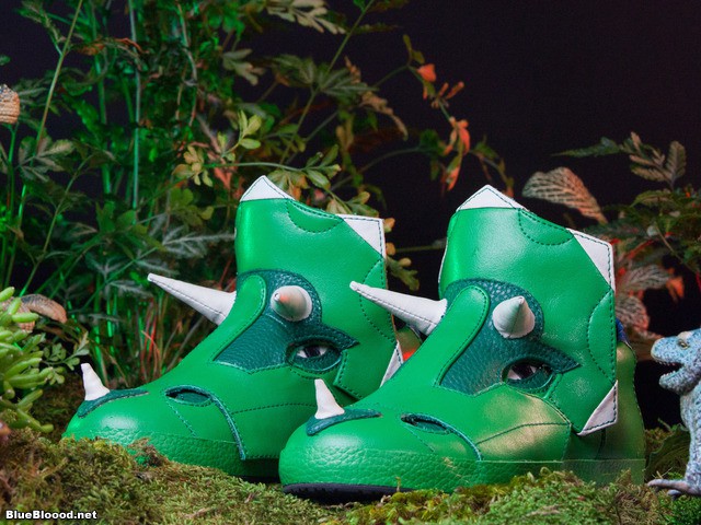 triceratops dinosaur shoes