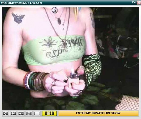 wickid klowness 420 girl 420 day