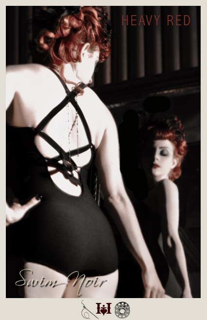 Blue Blood Heavy Red Swim Noir