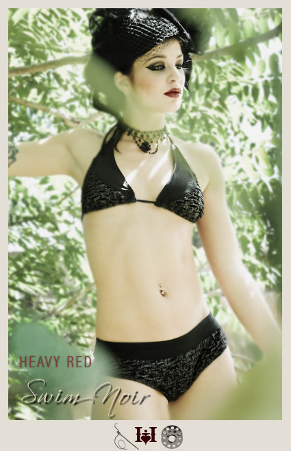 Blue Blood Heavy Red Swim Noir