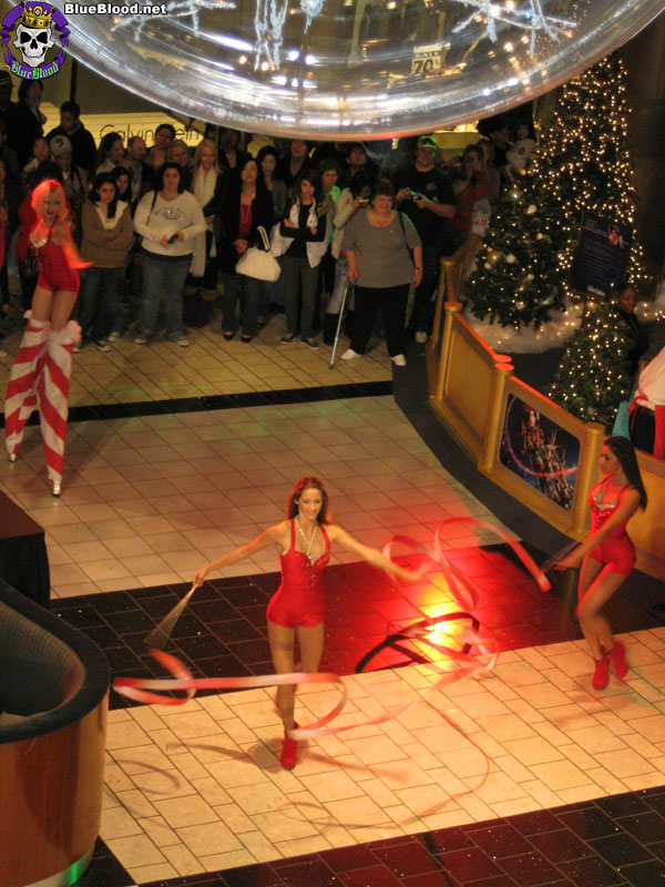 Blue Blood Hunky Santa Candy Cane Girls