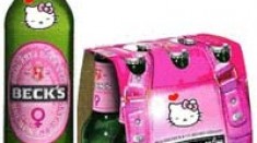 Becks Hello Kitty Beer